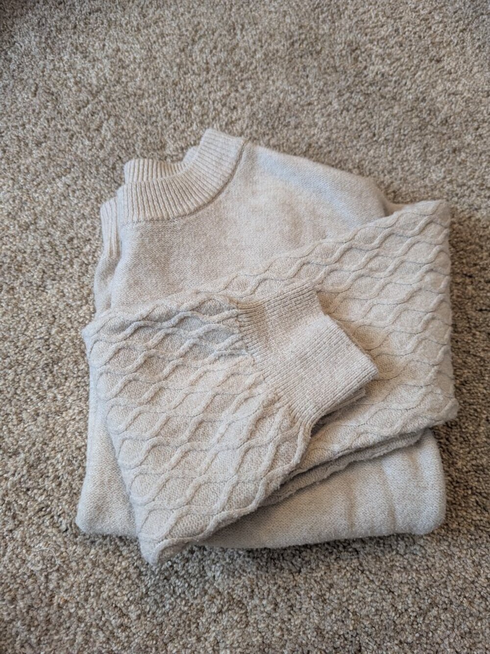 Maurices Cream Overhead Sweater